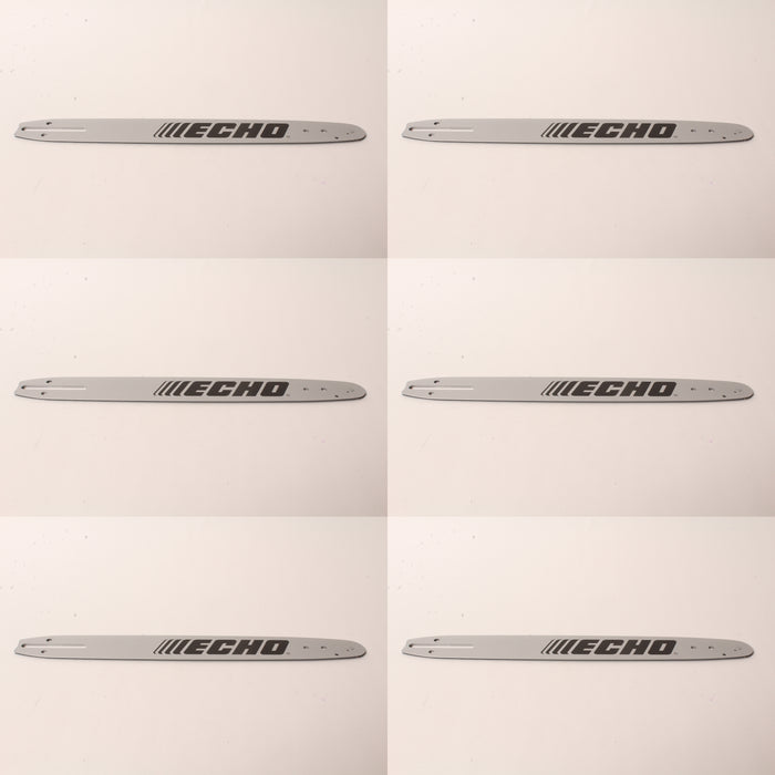 6 PK Echo 14A4CD3752C 14" .043 3/8" Low Pro Microlite Chainsaw Guide Bar OEM