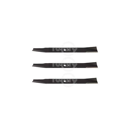 3 Pack Lawn Mower Blades Fits Cub Cadet 742-04308 742-04312 942-04308 942-04312