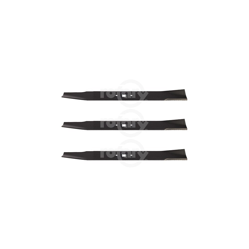 3 Pack Lawn Mower Blades Fits MTD 742-04308 742-04312 942-04308 942-04312