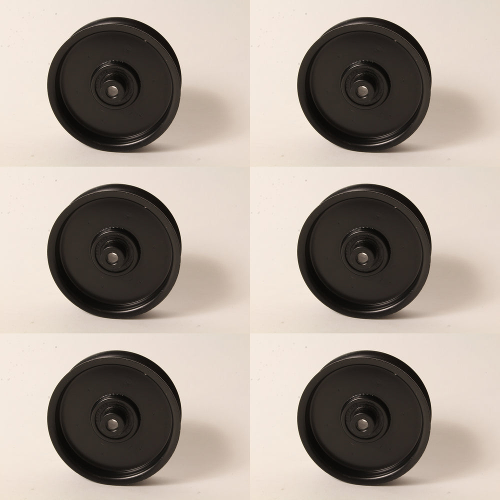 6 PK Genuine DR Generac 151271 Flat Idler Pulley 4" OD 3/8" ID 15127 OEM