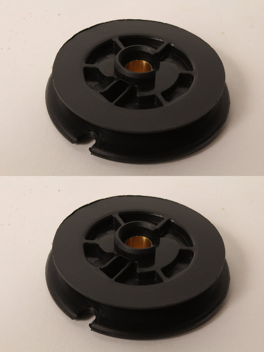 2 PK Starter Pulley Fits Stihl 4223-190-1001 4223-190-1000 TS400 TS410 TS420