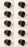 10 Pack Deck Roller For Kubota K5651-46250 K5651-46252 3.825" x 3.850" x 1/2" ID