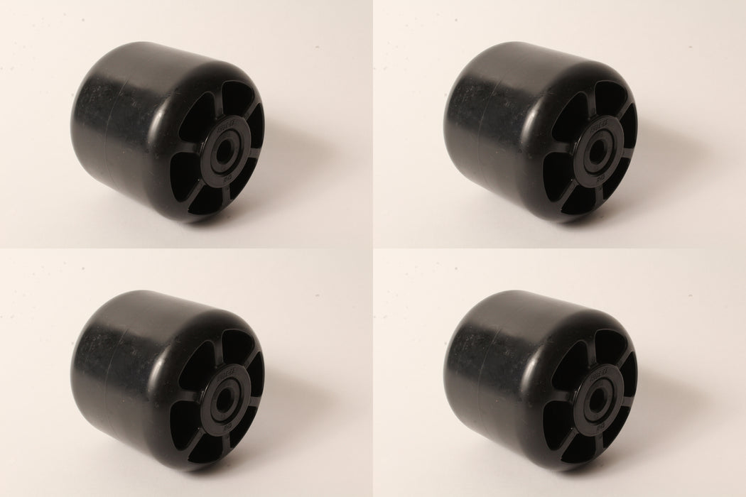 4 Pack Deck Roller Fits Kubota K5651-46250 K5651-46252 3.825" x 3.850" x 1/2" ID