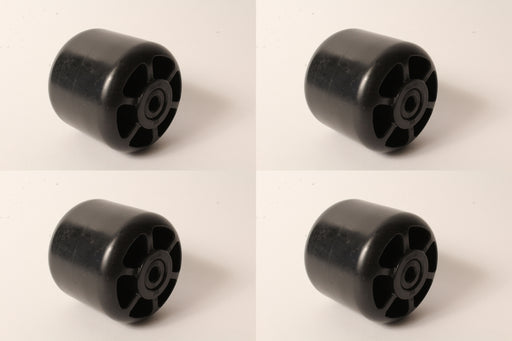 4 Pack Deck Roller Fits Kubota K5651-46250 K5651-46252 3.825" x 3.850" x 1/2" ID