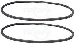 2 Pack Deck Belt Fits Kubota K5579-36710 48" Kommander 5/8" x 149-19/64"