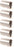 5 Pk Deck Roller Fits Kubota K5651-46270 K5651-46272  6-1/4" L x 4" OD x 3/4" ID