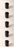 5 Pk Deck Roller Fits Kubota K5651-46270 K5651-46272  6-1/4" L x 4" OD x 3/4" ID