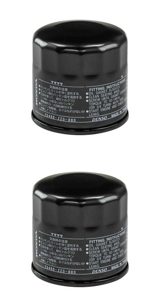 2 Pack Honda 15400-ZZ3-003 Oil Filter For GCV530 H4514H H4518H 15400-PFB-014 OEM