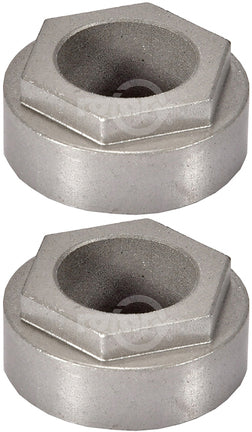 2 Pack Rotary 15513 Steering Bushing Fits MTD Cub Cadet Troy Bilt 741-04237B