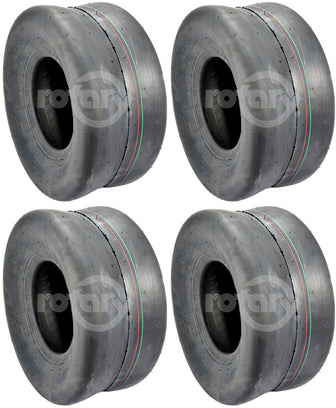 4PK OTR Tire Fits Hustler 604843 Raptor SD Fast Track Super Z X-One 13x6.50x7