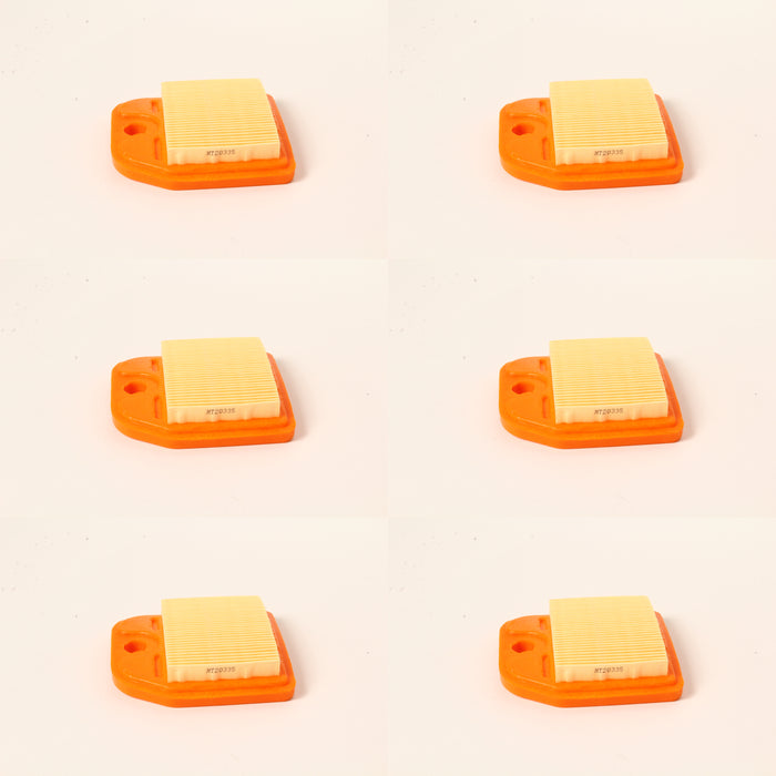 6 PK Air Filter Fits Stihl 4237-141-0300 HS81R HS81RC HS81T HS81TC HS86R HS86T