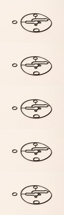 5 Pack Rotary 15903 Carburetor Bowl Gasket Fits B&S 698781