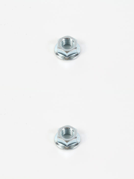 2 Pack Flange Serrated Lock Nut Fits Bad Boy 013-5300-00 1/2"-13