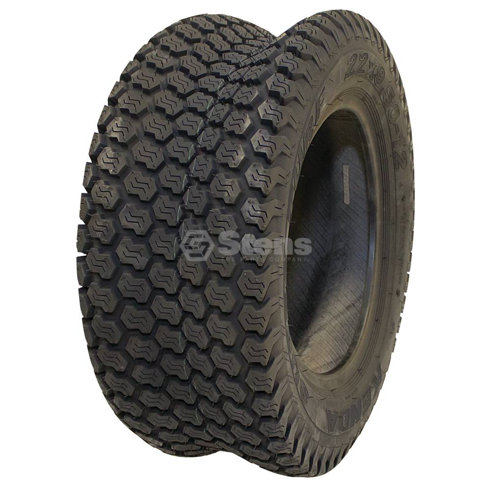 Stens 160-427 Tire 22x9.50-12 Super Turf 4 Ply