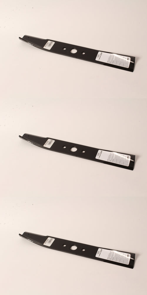 3 PK Genuine Briggs & Stratton 1607536ASM High Lift Blade For Simplicity Snapper