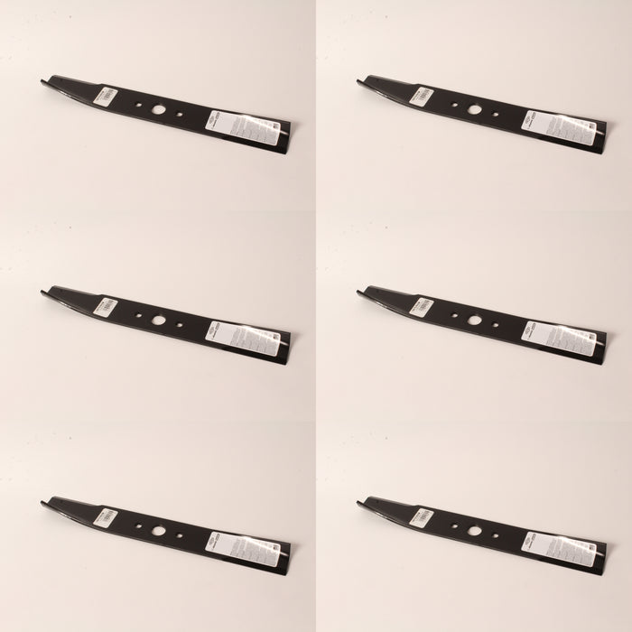 6 PK Genuine Briggs & Stratton 1607536ASM High Lift Blade For Simplicity Snapper