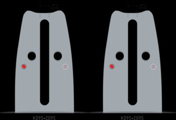 2 Pack Oregon 160VXLGK095 VersaCut™ Guide Bar 16"