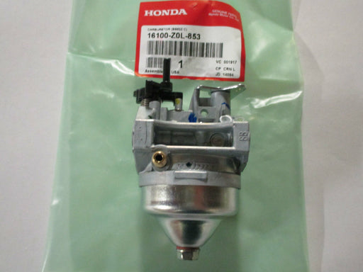 Genuine Honda 16100-Z0L-853 Carburetor Fits GCV160A GCV160LA GCV160LAO OEM