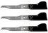 3 PK Blade Fits Husqvarna 588811002 GT48DXL LGT48DXL MZ48 TS348 YT48DXLS Z48F