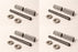 4 PK Wheel Bearing Kit For Exmark 126-3289 Wheel ASM RAS708GEM 1/2" ID 1-3/8" OD