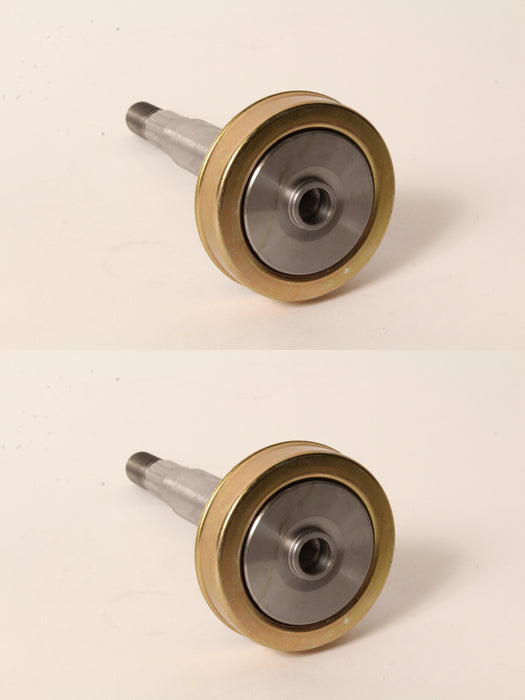 2 PK Rotary 16372 Spindle Shaft Fits Hustler 607274 Raptor Models 42" 52" Cut
