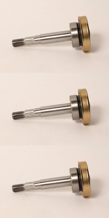 3 PK Rotary 16372 Spindle Shaft Fits Hustler 607274 Raptor Models 42" 52" Cut
