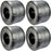 4PK OTR Tire Fits Walker 8045-1 13x8.00x6