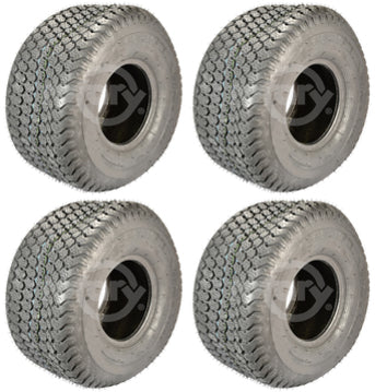 4PK Kenda Super Turf Tire K500 Fits 22x10x12 Tubeless Tire 4 Ply