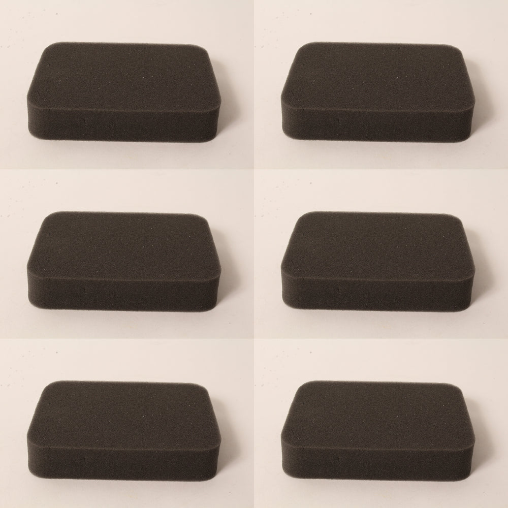 6 PK Air Filter For Husqvarna RedMax 502844401 150BT 350BF 350BT 560BFS 570BTS