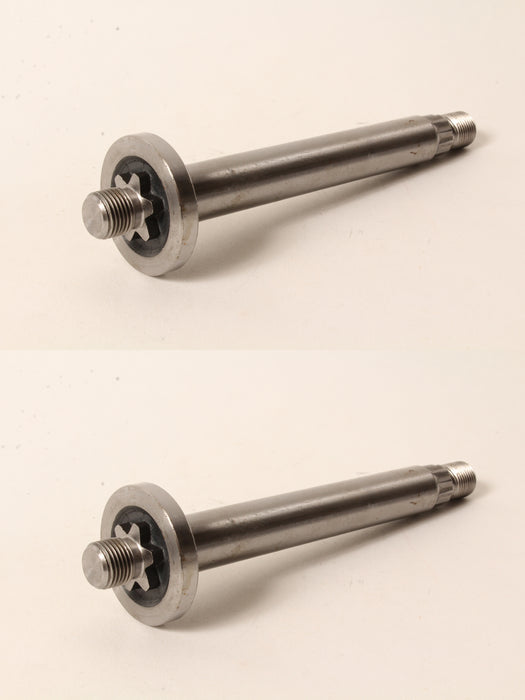 2 PK Spindle Shaft ONLY Fits Cub Cadet MTD 738-1128 938-1128