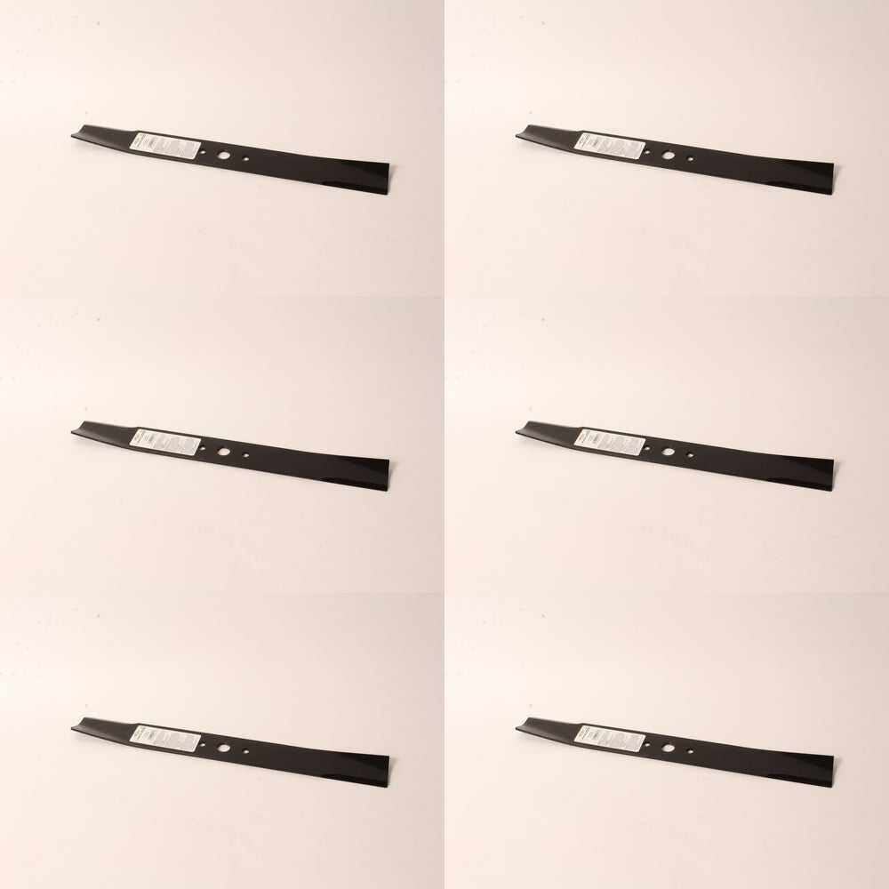6 PK OEM Briggs & Stratton 1657589ASM High Lift Blade Fits Simplicity Snapper
