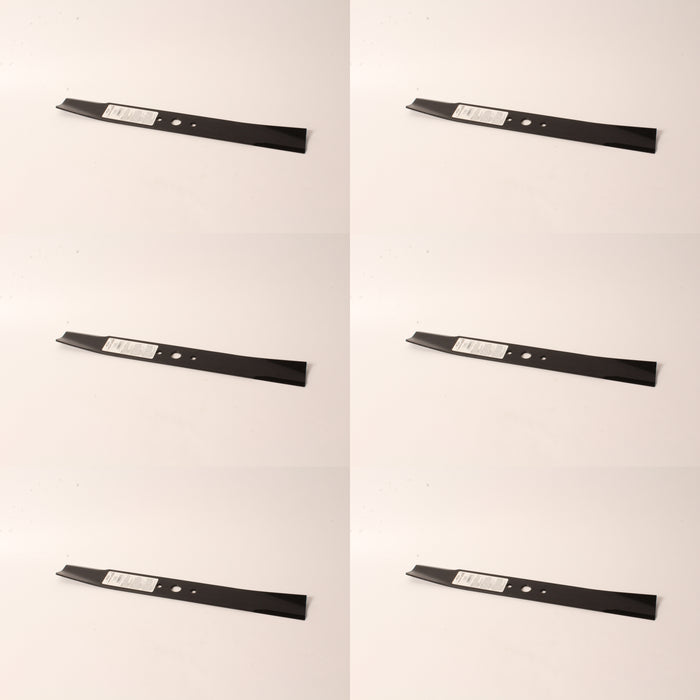 6 PK OEM Briggs & Stratton 1657589ASM High Lift Blade Fits Simplicity Snapper