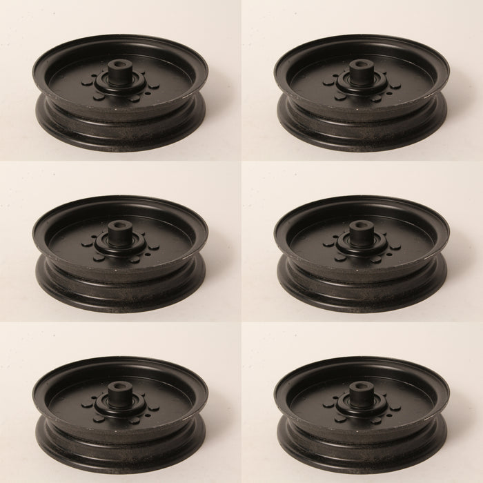6 PK Idler Pulley Fits MTD Cub Cadet Troy Bilt 756-04511B Exmark 95-3707