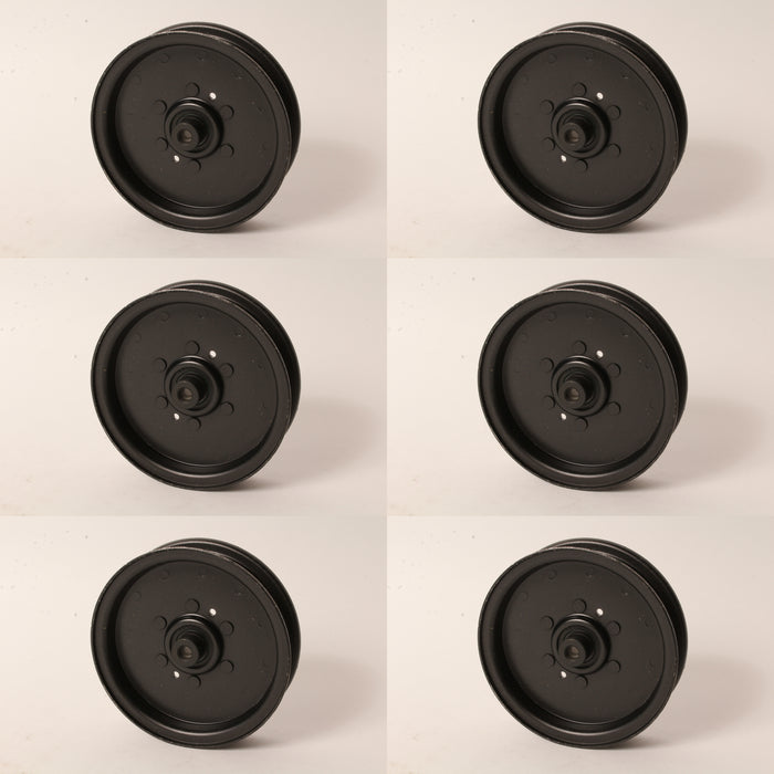 6 PK Idler Pulley Fits MTD Cub Cadet Troy Bilt 756-04511B Exmark 95-3707