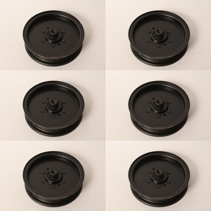 6 PK Idler Pulley Fits MTD Cub Cadet Troy Bilt 756-04511B Exmark 95-3707