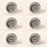 6 PK Idler Pulley Fits Husqvarna 583512101 CTH174 CTH184 CTH194 TC142 TC342