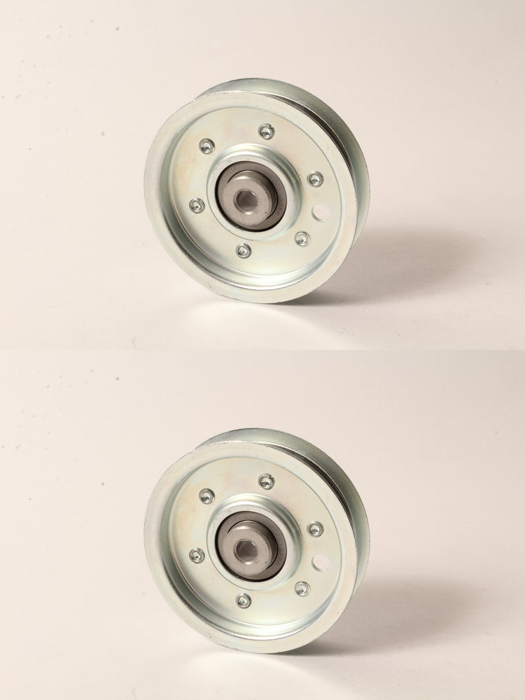 2 PK Flat Transmission Idler Pulley Fits Ferris 5104191 FW35