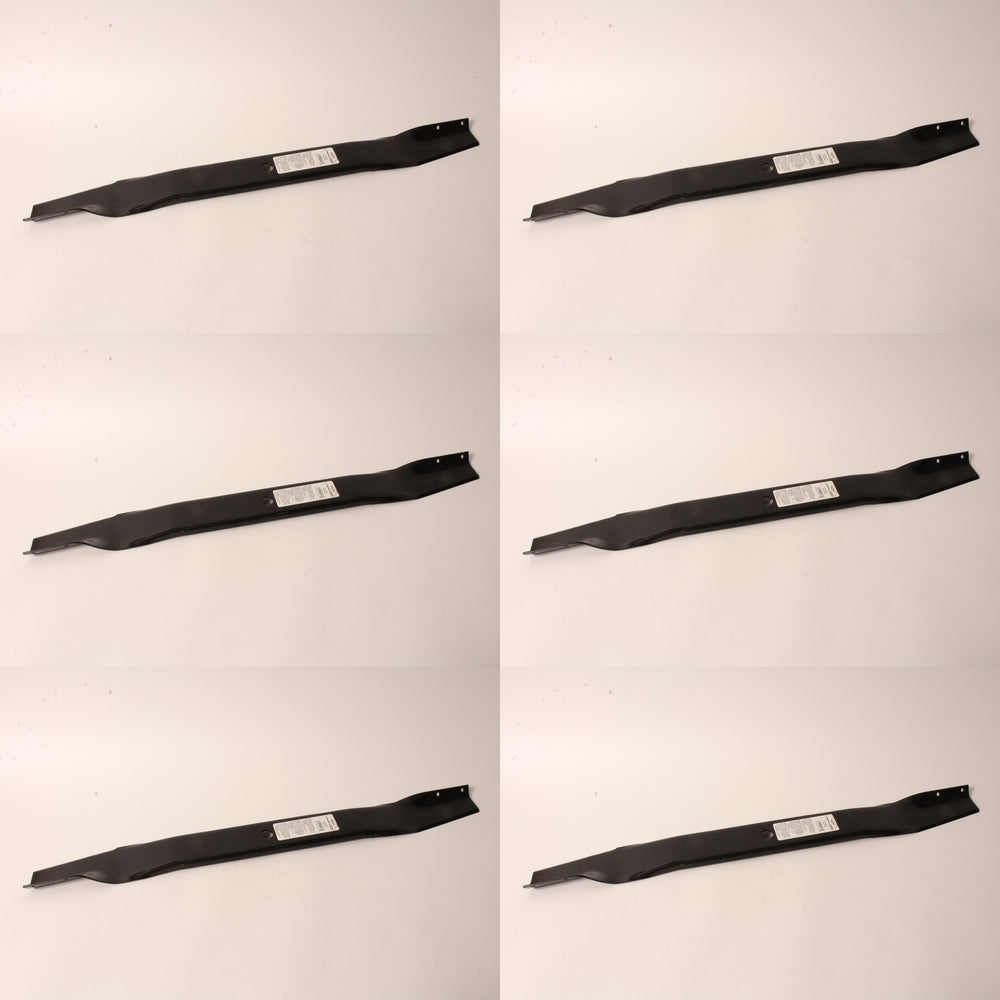 6 PK Genuine Briggs & Stratton 1664019ASM High Lift Blade For Simplicity Snapper
