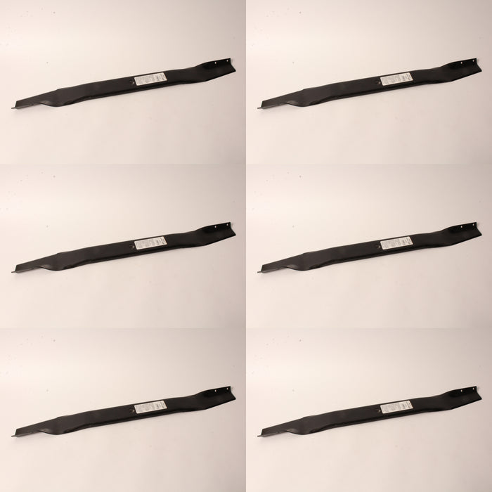 6 PK Genuine Briggs & Stratton 1664019ASM High Lift Blade For Simplicity Snapper