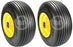 2PK Caster Wheel Assembly Fits John Deere TCA19309 13x6.50x6 ZTRAK QUIK-TRAK