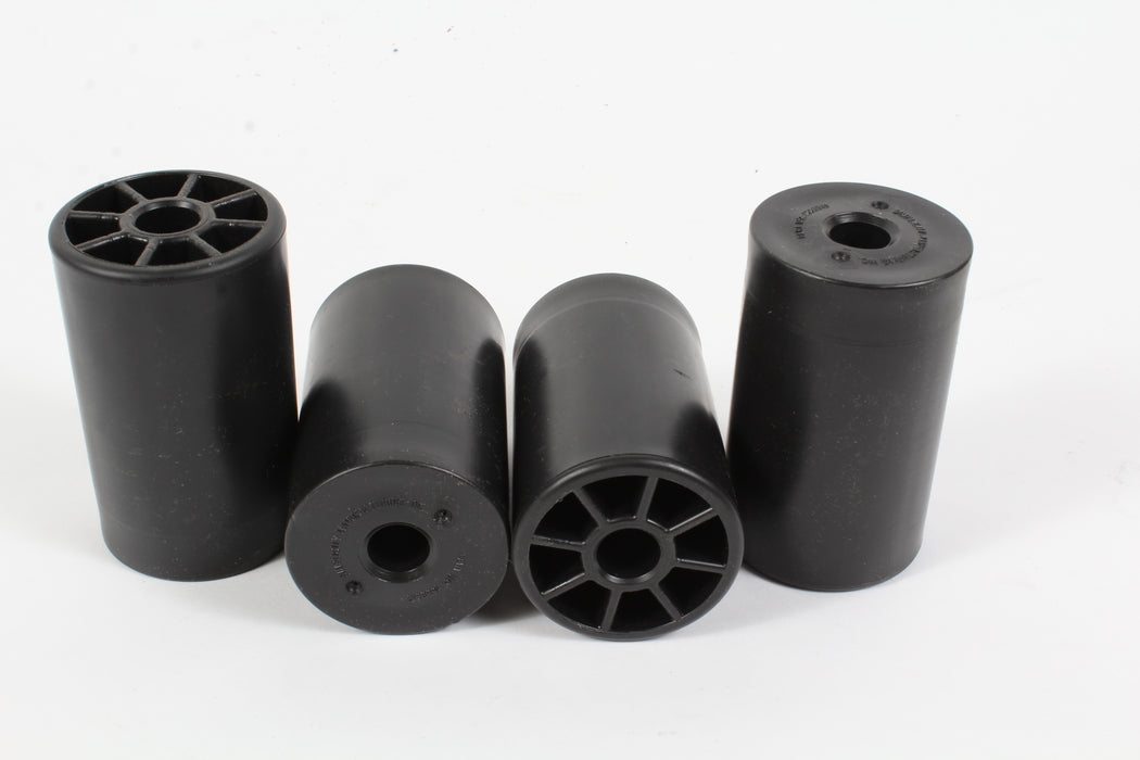 4 Pack Genuine Simplicity 1668513SM Mower Deck Roller Smooth 5/8" Fits Snapper
