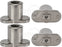 2 PK 25mm Blade Adapter Fits Cub Cadet MTD Troy-Bilt 748-04082 2-1/8" Height