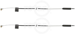 2 PK Blade Brake Cable For Exmark Toro 137-4759 22207 22210 22215 22225