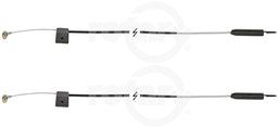 2 PK Blade Brake Cable For Exmark Toro 137-4759 22207 22210 22215 22225