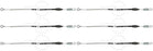 6 PK Traction Cable Fits Exmark Toro 137-4807 ECX200KC30000 22207 22215 22225