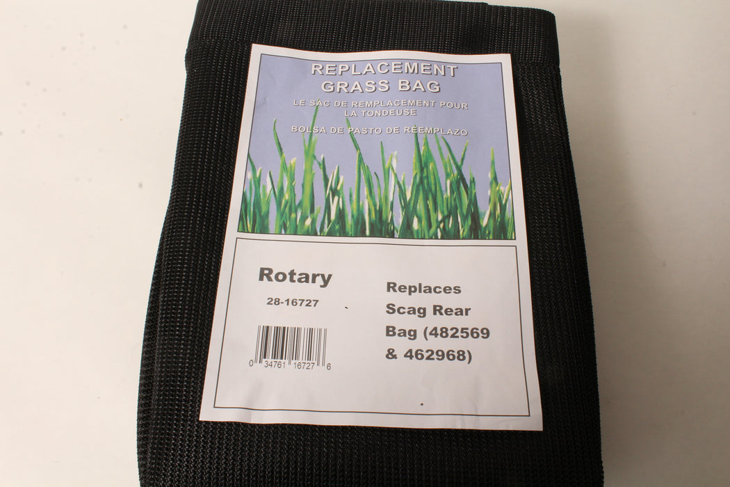 Rear Grass Bag Fits Scag 482569 462968 GC-STT Single Bag ONLY