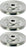 3 PK Spindle Pulley For JD TCU15036 657 667 717E 727 727A 737 757 777 797 997