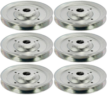 6 PK Spindle Pulley For JD TCU15036 657 667 717E 727 727A 737 757 777 797 997