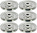 6 PK Spindle Pulley For JD TCU15036 657 667 717E 727 727A 737 757 777 797 997