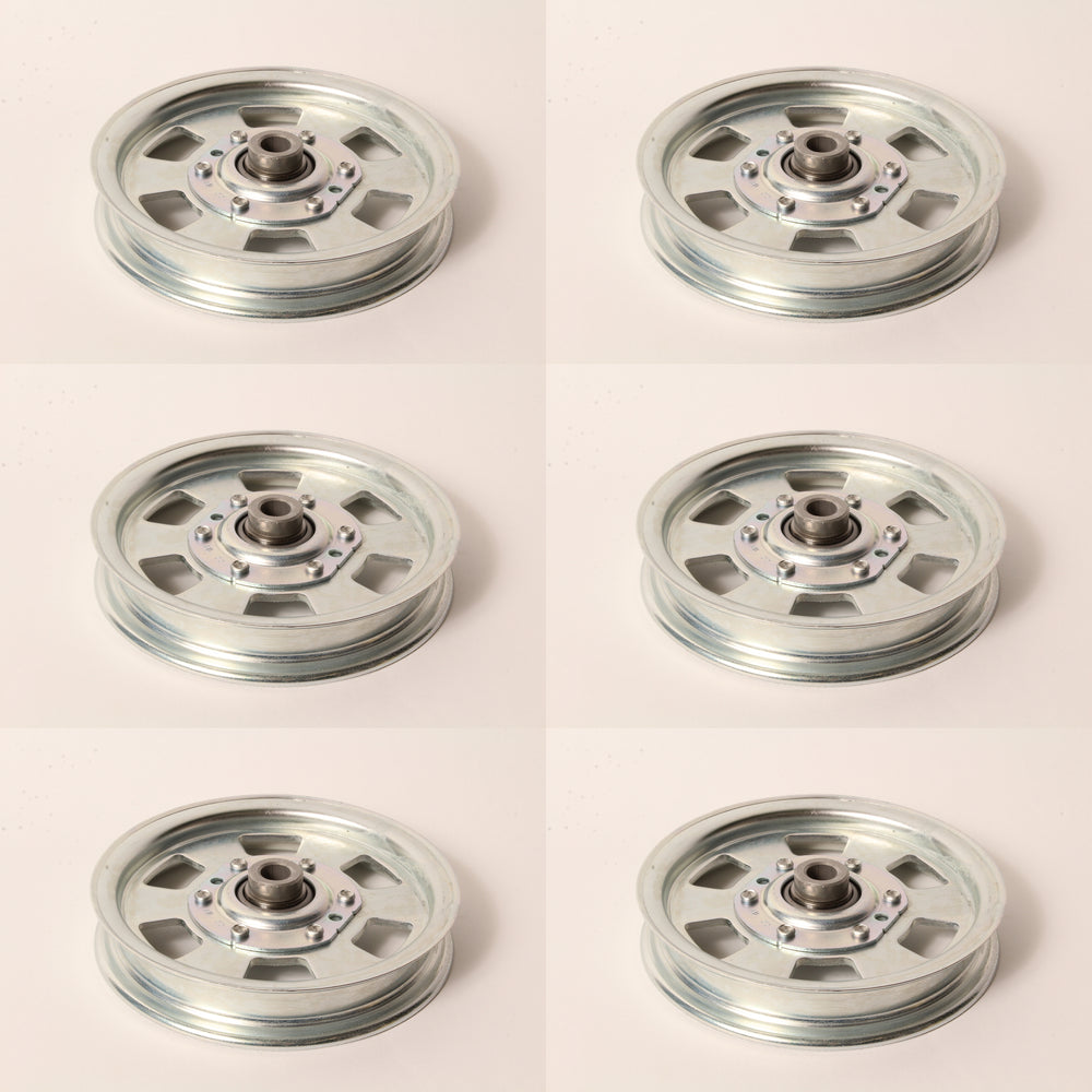 6 PK Flat Idler Pulley Fits Kubota K5559-34880 K5639-34882